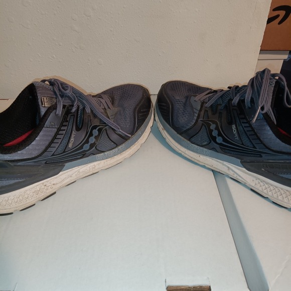 Saucony Redeemer ISO 2 Men's Running Shoes Size 11.5 US Grey Athletic Sneakers - Picture 6 of 16